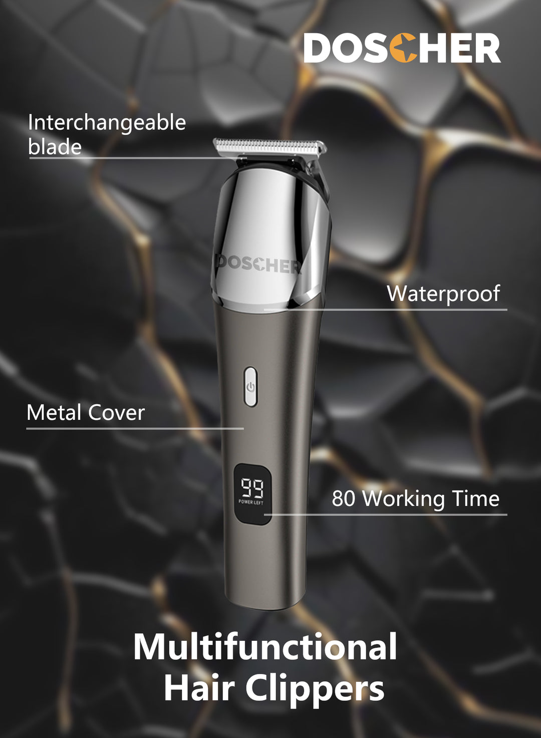Doscher Body Trimmer for Men - MS7100S