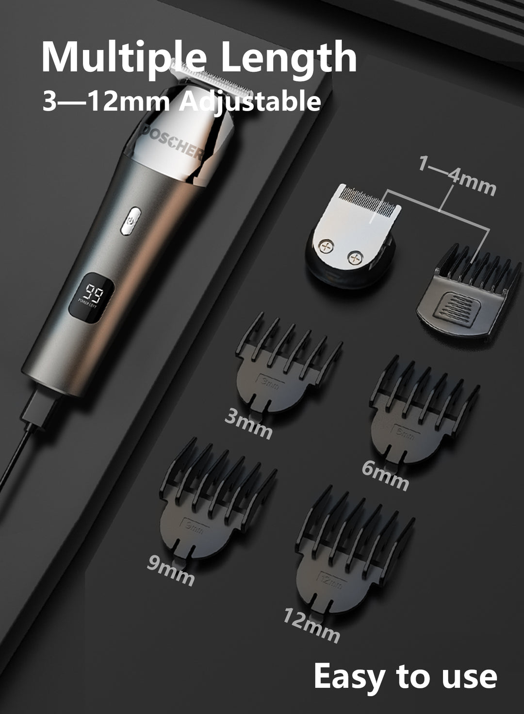 Doscher Body Trimmer for Men - MS7100S