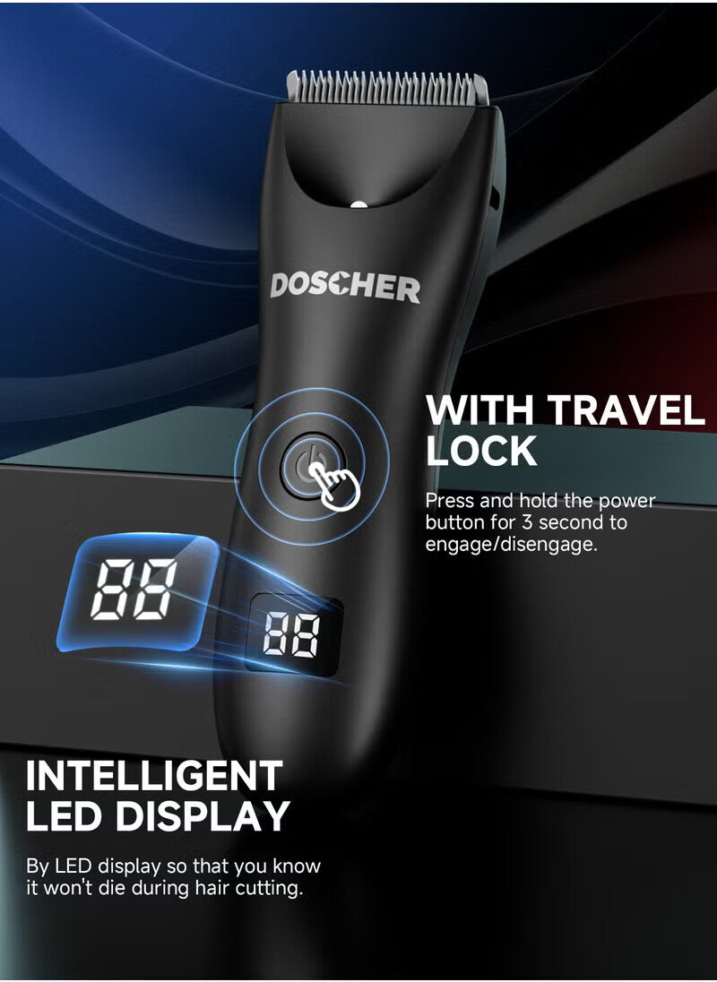 Doscher Body Trimmer for Men - BT3600S-BK