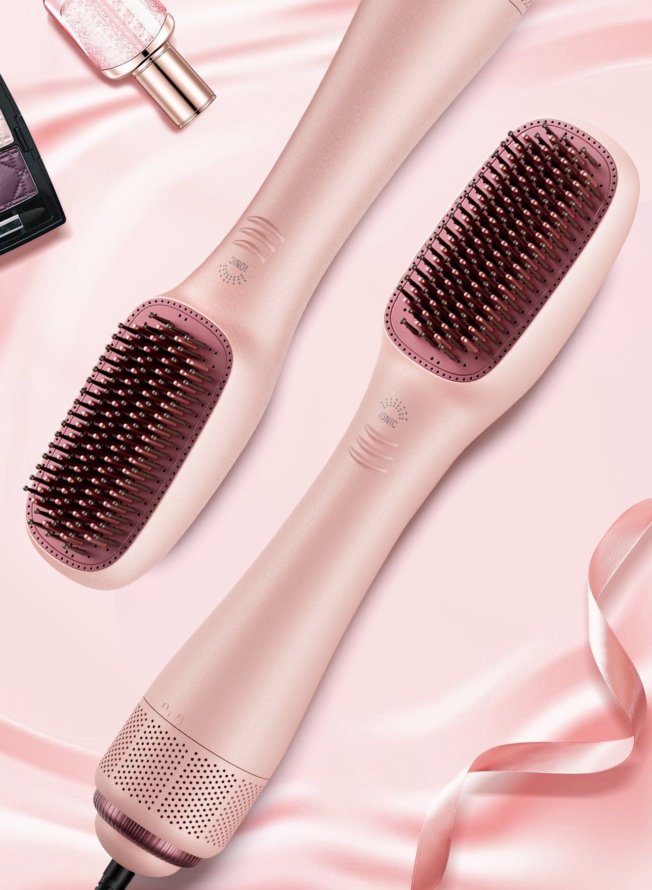 Doscher 3-in-1 Hair Dryer Brush – Ceramic Hot Air Styler