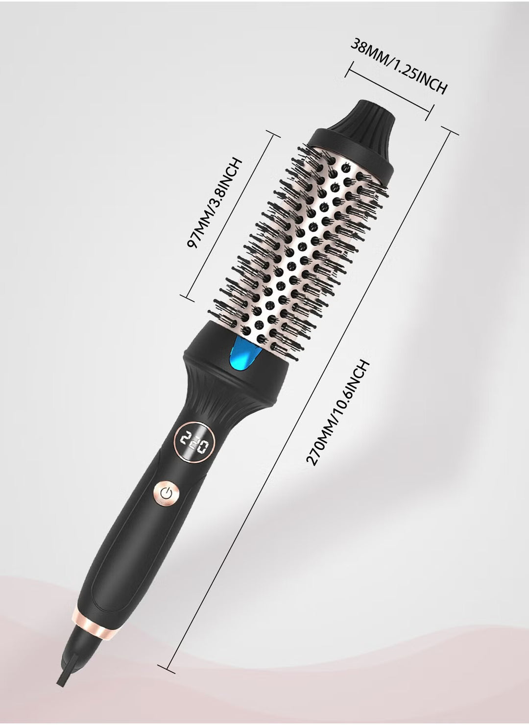 Doscher Ionic Thermal Brush - CurlingBrush-114